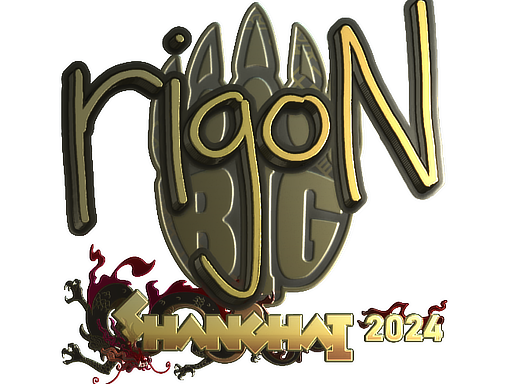 印花 | rigoN(金色)| 2024年上海锦标赛