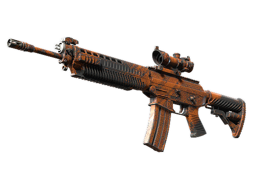 SG 553 | 篮纹半调 (久经沙场)