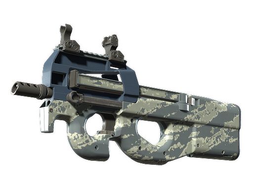 P90 | 海蓝战术 (略有磨损)