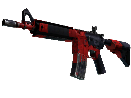 M4A4（StatTrak™） | 杀意大名 (久经沙场)