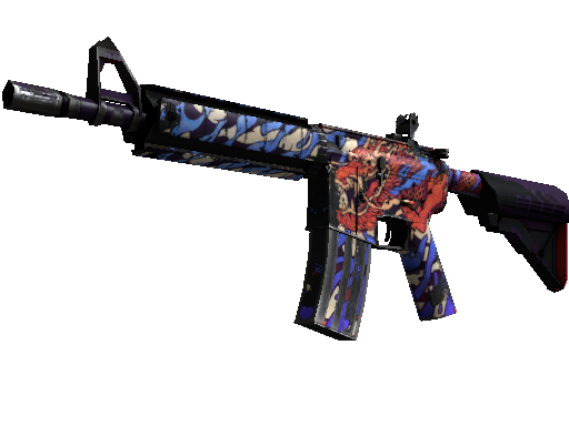 M4A4(StatTrak™) | 龙王 (久经沙场)