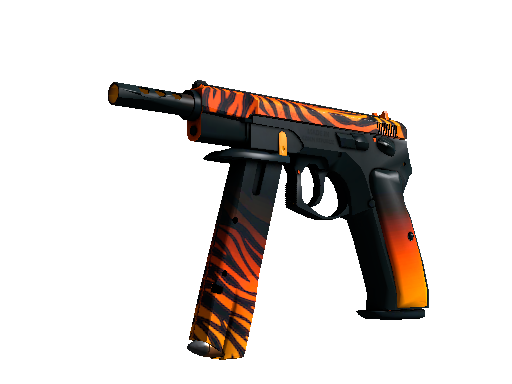 CZ75（StatTrak™） | 猛虎 (略有磨损)