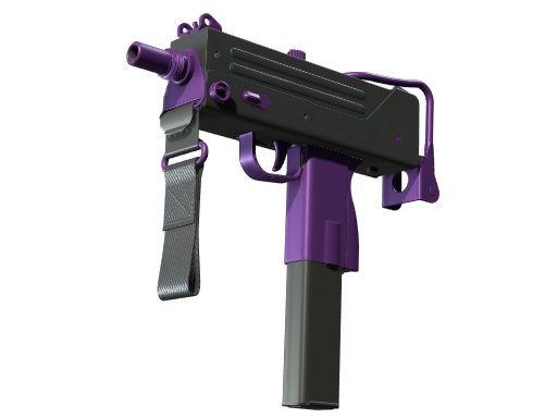 MAC-10 | 致命紫罗兰 (略有磨损)