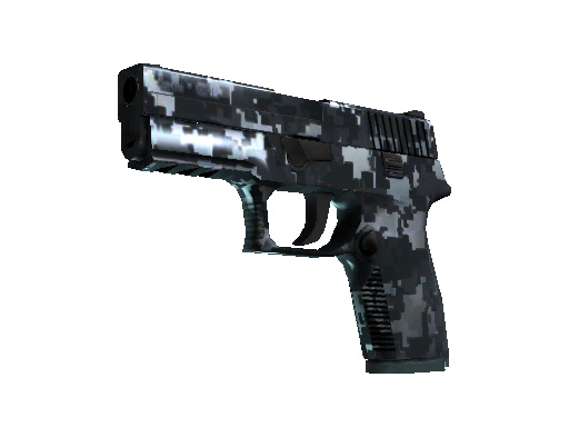 P250（StatTrak™） | 钢铁禁锢 (略有磨损)