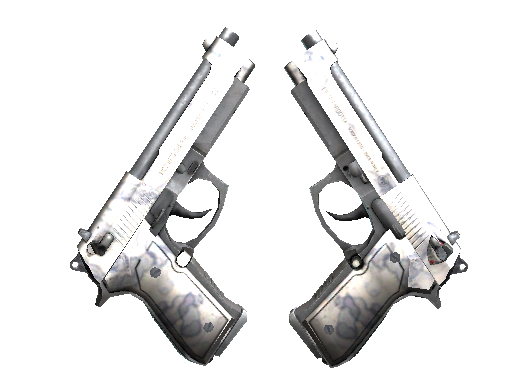 双持贝瑞塔 | 人工染色 (略有磨损)