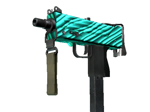 MAC-10（StatTrak™） | 孔雀石 (崭新出厂)