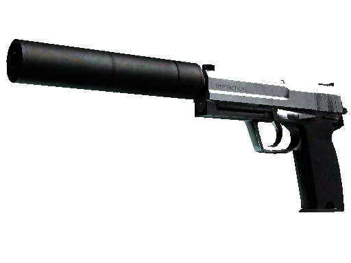 USP 消音版(StatTrak™) | 不锈钢 (久经沙场)