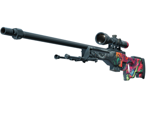 AWP（StatTrak™） | 暴怒野兽 (略有磨损)