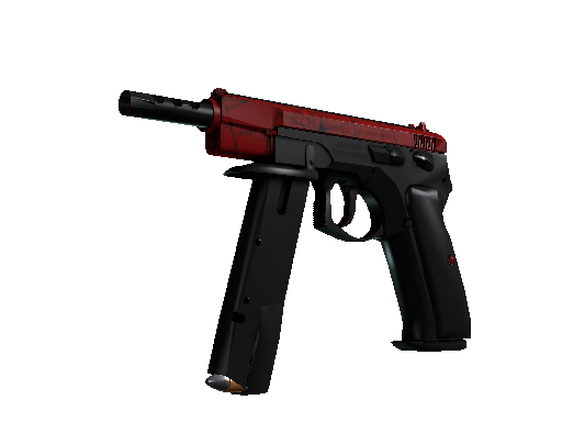 CZ75(StatTrak™) | 深红之网 (略有磨损)