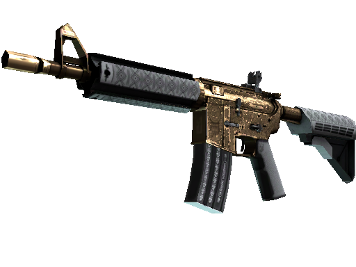 M4A4(StatTrak™) | 皇家圣骑士 (略有磨损)