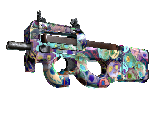 P90(StatTrak™) | 喵之萌杀 (略有磨损)