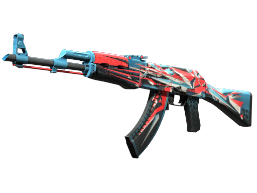 AK-47（StatTrak™） | 混沌点阵 (略有磨损)