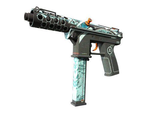 Tec-9(StatTrak™) | 坍雪寒裘 (战痕累累)