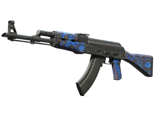 AK-47（StatTrak™） | 蓝色层压板 (破损不堪)