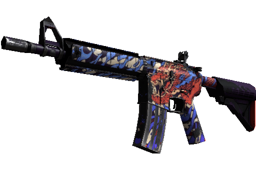 M4A4（StatTrak™） | 龙王 (破损不堪)