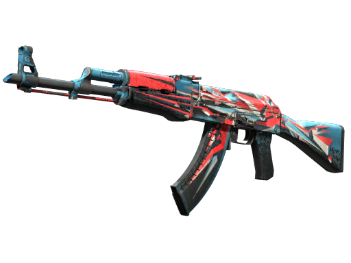 AK-47(StatTrak™) | 混沌点阵 (破损不堪)