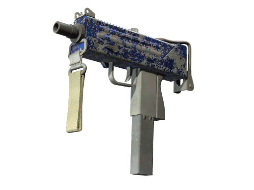 MAC-10(StatTrak™) | 青金鳄皮 (战痕累累)