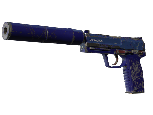 USP 消音版（纪念品） | 宝蓝之色 (破损不堪)