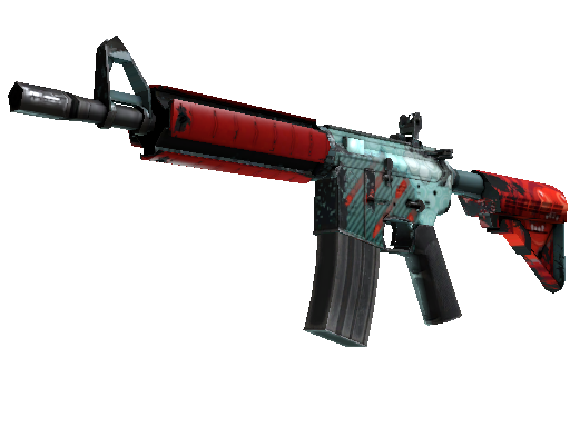 M4A4（StatTrak™） | 弹雨 (破损不堪)
