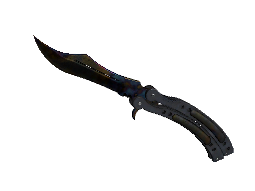 蝴蝶刀(★ StatTrak™) | 表面淬火 (战痕累累)