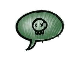 封装的涂鸦 | 死刑 (深绿)