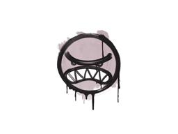 封装的涂鸦 | 愤怒 (藕色)