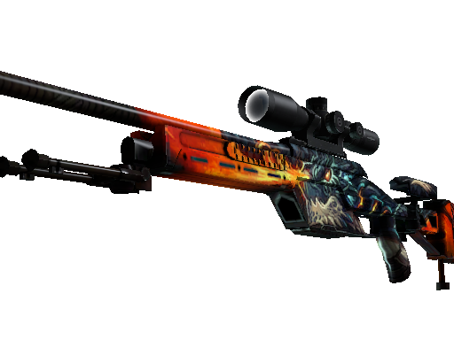 SSG 08(StatTrak™) | 炎龙之焰 (崭新出厂)