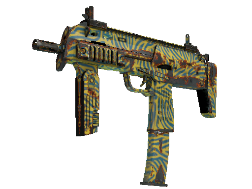 MP7（StatTrak™） | 非洲部落 (破损不堪)