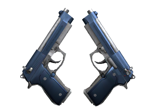 双持贝瑞塔（纪念品） | 深蓝电镀处理 (略有磨损)