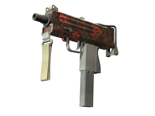MAC-10(StatTrak™) | 阿罗哈 (略有磨损)