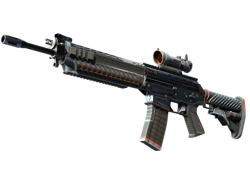 SG 553(StatTrak™) | 幻影 (久经沙场)