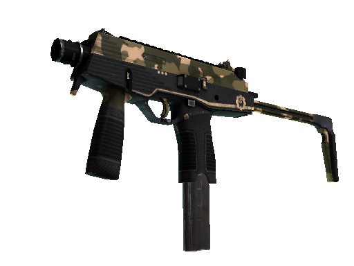 MP9（StatTrak™） | 黑砂 (略有磨损)