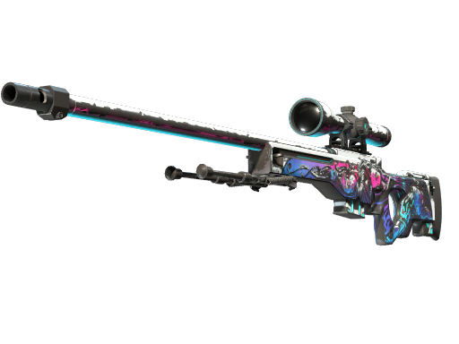 AWP（StatTrak™） | 黑色魅影 (久经沙场)