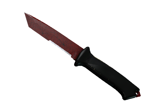熊刀(★ StatTrak™) | 深红之网 (破损不堪)