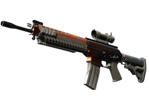 SG 553（StatTrak™） | 危险距离 (战痕累累)