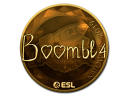 印花 | Boombl4(金色)| 2019年卡托维兹锦标赛