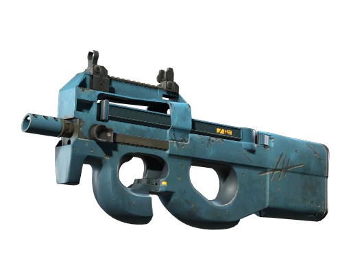 P90（StatTrak™） | 异星世界 (略有磨损)
