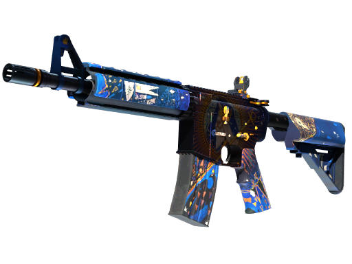 M4A4 | 皇帝 (略有磨损)