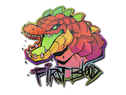 印花 | 第一滴血（全息）