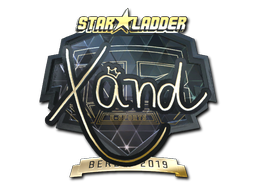 印花 | xand（金色）| 2019年柏林锦标赛