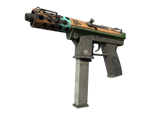 Tec-9（StatTrak™） | 闪光舞步 (战痕累累)