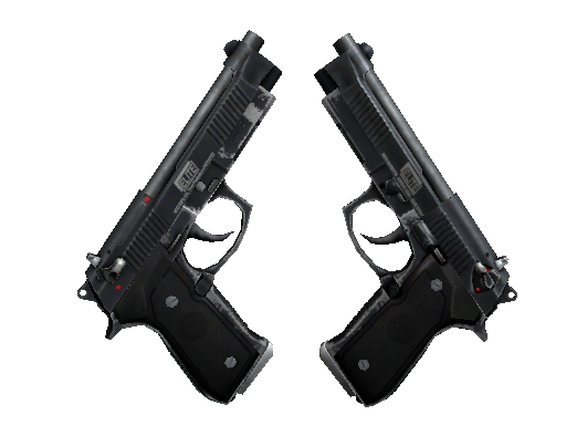 双持贝瑞塔（StatTrak™） | 1.6精英 (战痕累累)