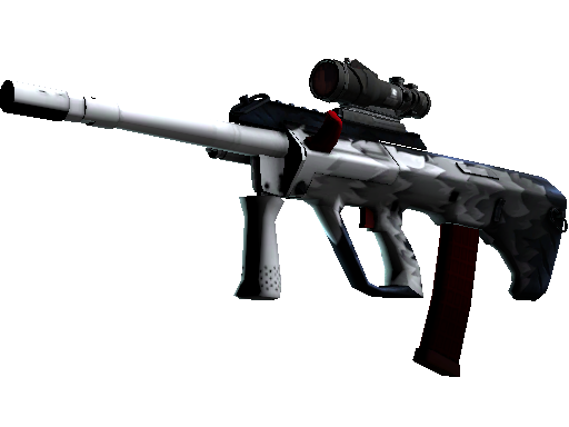 AUG(StatTrak™) | 极地孤狼 (略有磨损)
