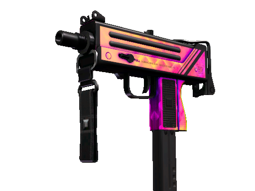 MAC-10（StatTrak™） | 渐变迪斯科 (崭新出厂)