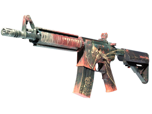 M4A4 | 齿仙 (略有磨损)