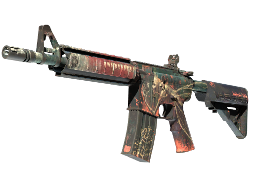 M4A4 | 齿仙 (战痕累累)