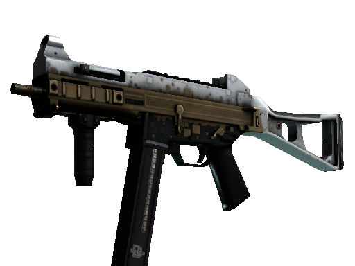 UMP-45（StatTrak™） | 金铋辉煌 (久经沙场)