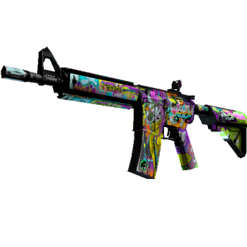 M4A4 | 活色生香 (久经沙场)