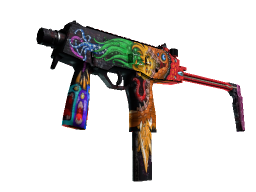 MP9（StatTrak™） | 爆裂食物链 (略有磨损)