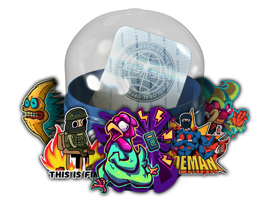 2021社区印花胶囊